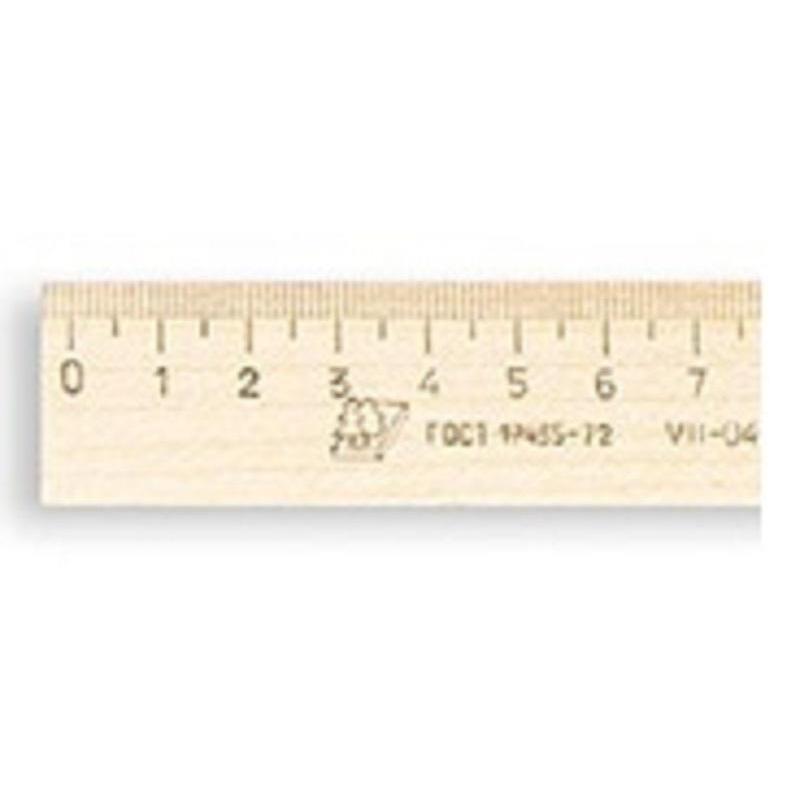 Линейка деревянная 40см,ЛП-400,С-08