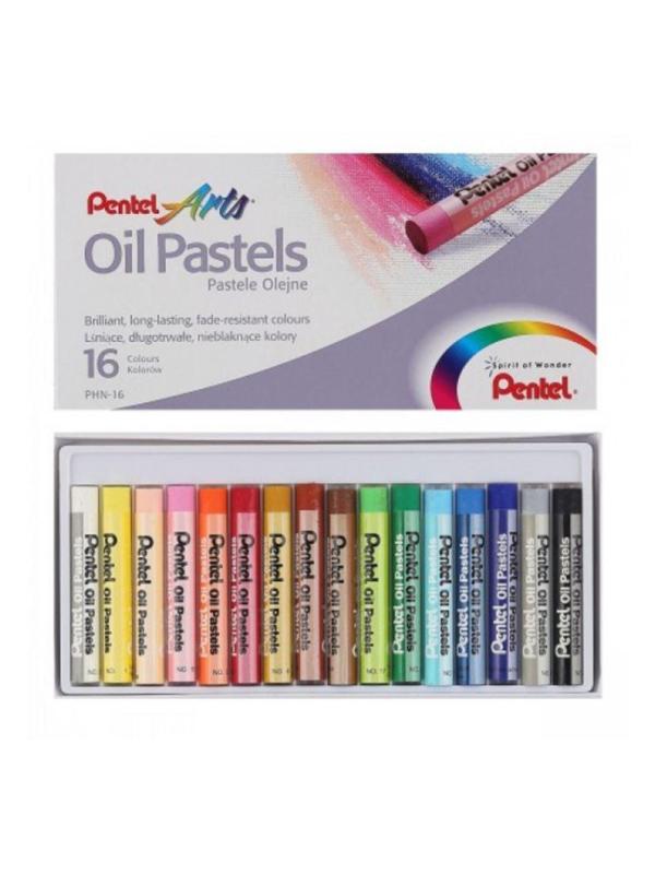 Пастель масляная Pentel 16 цв PHN-16U