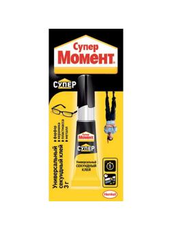 Клей универсальный МОМЕНТ Супер универсальный 3г 608976