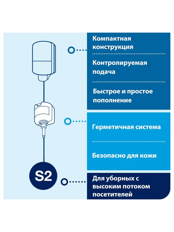 Дозатор для жидкого мыла Tork Elevation S2 0,475л, 561000 бел.картр158470