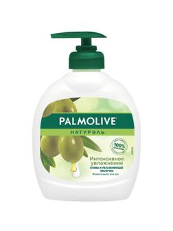Мыло жидкое PALMOLIVE 300мл Олива+увлажняющее молочко с дозатором