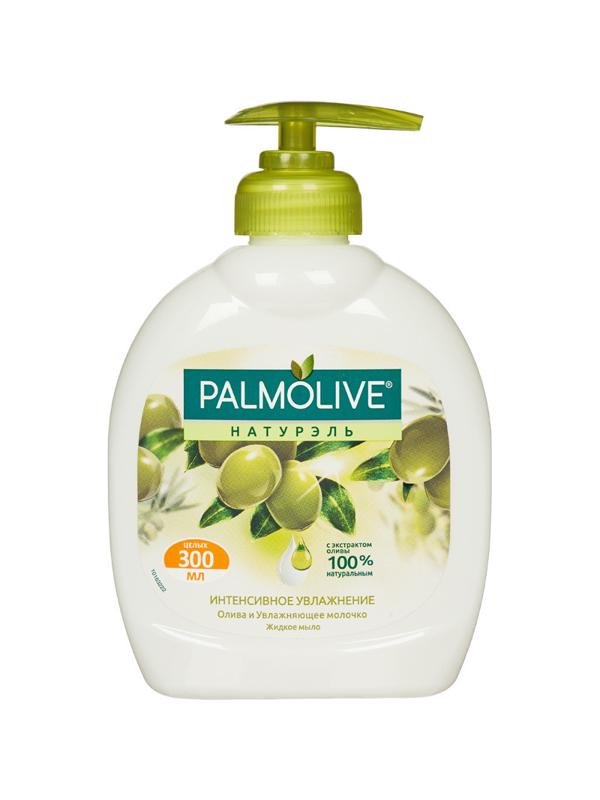 Мыло жидкое PALMOLIVE 300мл Олива+увлажняющее молочко с дозатором