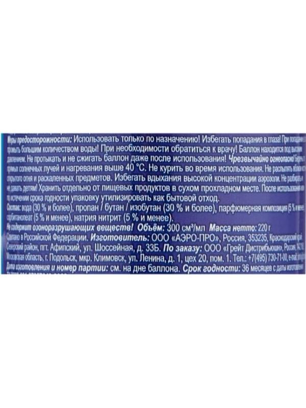 Освежитель воздуха CHIRTON Альпийская свежесть 300мл