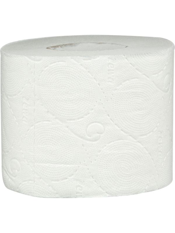 Бумага туалетная Zewa Deluxe 3сл бел 100%цел втул 20,7м 150л 8рул/уп 5366