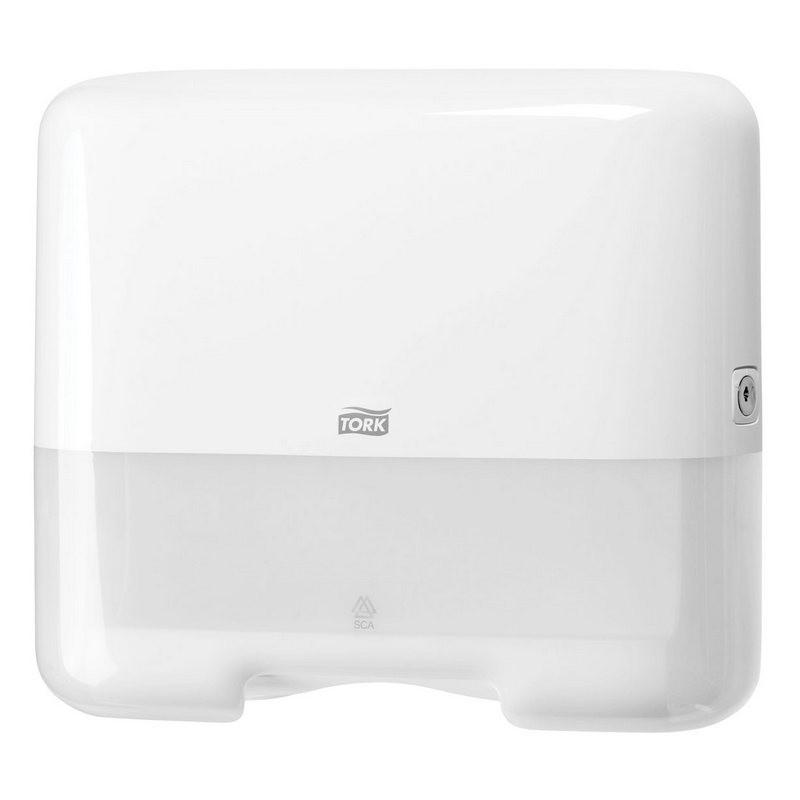 Диспенсер для полотенец лист.Tork Mini Singlefold H3 ZZ/С 553100 белый