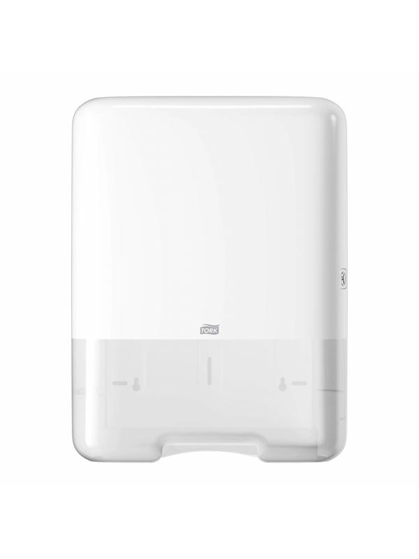 Диспенсер для полотенец лист.Tork Singlefold H3 ZZ/C 553000 белый