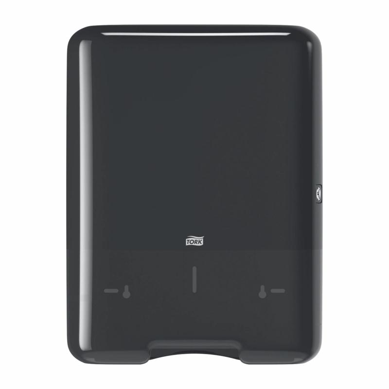 Диспенсер для полотенец лист.Tork Singlefold Н3 ZZ/С 553008 черный