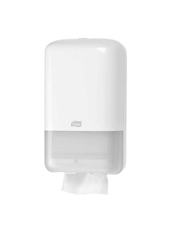 Диспенсер для туалетной бумаги листовой Tork Т3 556000 белый