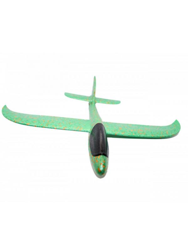 Метательный Самолет-Планер 48см. Зеленый