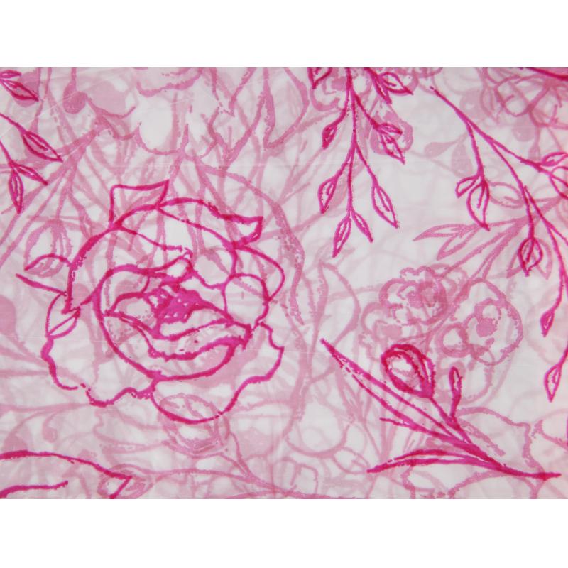 Скатерть ПЭТ с цветным рисунком в ассортименте 120х220см