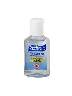 Гель для рук антисепт САНИТЕЛЬ 50мл с вит Е без отдушки