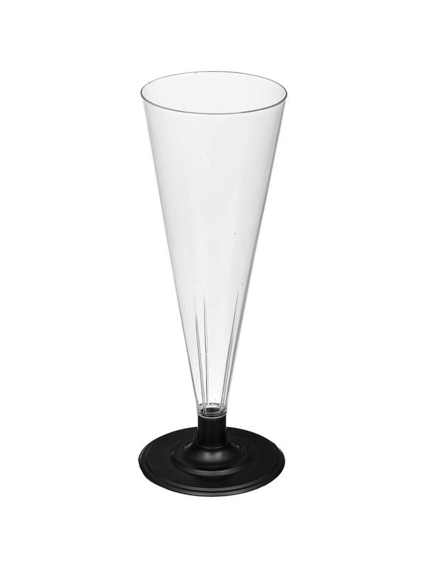 Бокал одноразовый д/шамп,Комус 180 мл прозрачн.,ПС 6шт./уп