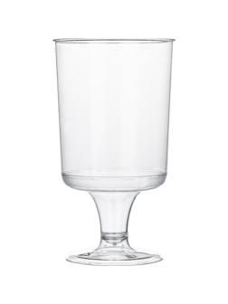 Рюмка одноразовая 100мл, КРИСТАЛЛ прозр., КОМУС ПС 6шт/уп