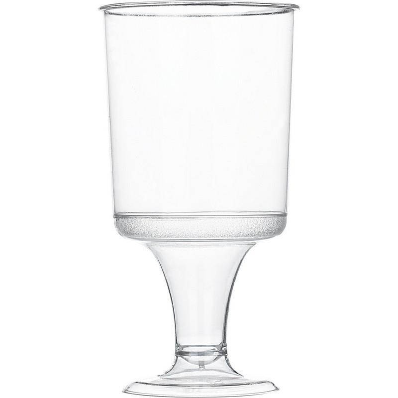 Рюмка одноразовая 50мл, КРИСТАЛЛ прозр., КОМУС ПС 10шт/уп