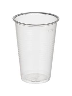 Стакан одноразовый 200мл прозр., для хол/гор., КОМУС ПП, 100шт/уп