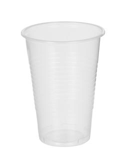 Стакан одноразовый 200мл прозр. для хол/гор., эконом, КОМУС ПП 100шт/уп