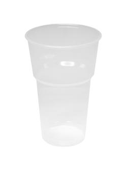 Стакан одноразовый 500мл прозр., для хол/гор., КОМУС, ПП 50шт/уп