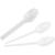 Ложка одноразовая столовая  Комус, бел, ПС 100шт./уп