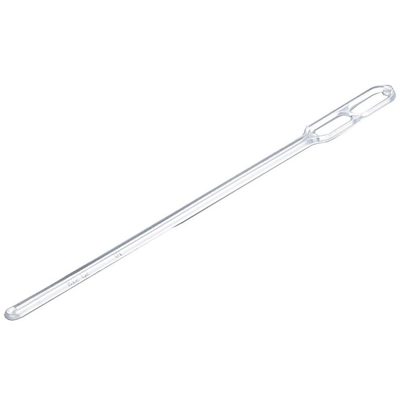 Размешиватель одноразовый 120мм, белый/прозрачный КОМУС ПС 500шт/уп