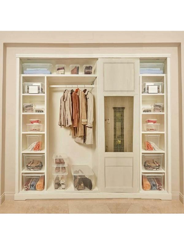 Контейнер универсальный L, 555x390x290 мм с крышкой 49л