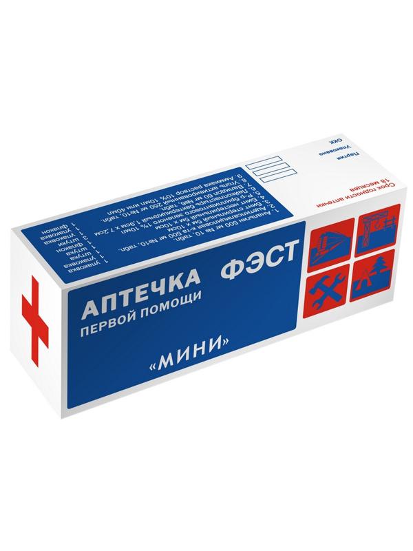 Аптечка индивидуальная ФЭСТ МИНИ (пластик) арт 1077