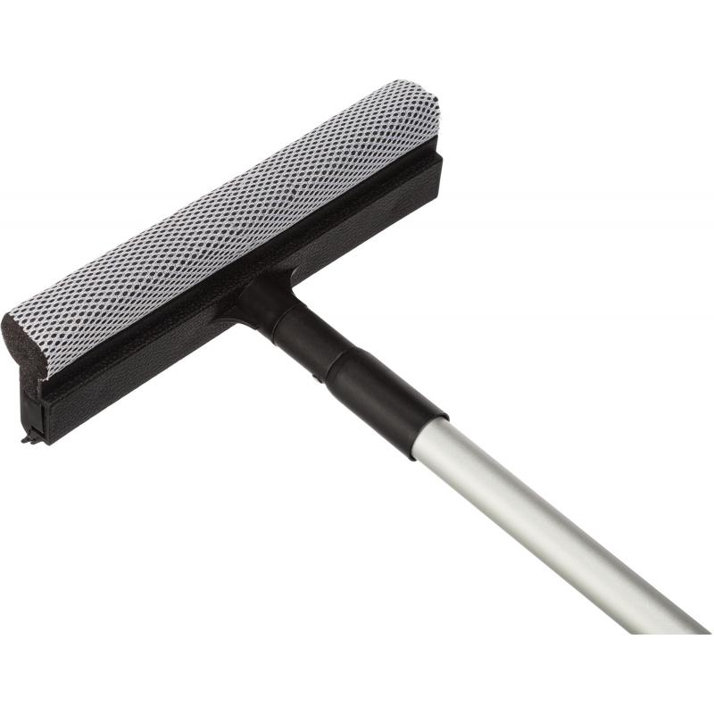 Швабра для мытья окон губка+сгон 25см+ телеск.ручка 120см