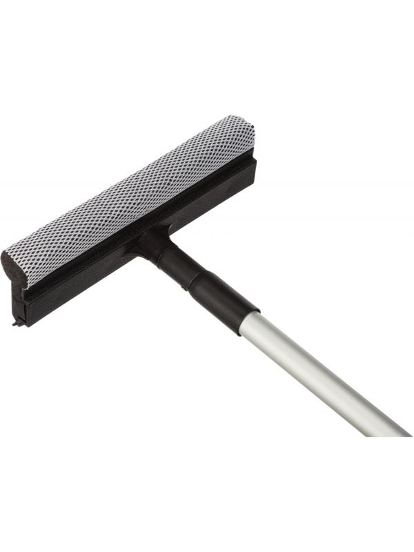 Швабра для мытья окон губка+сгон 25см+ телеск.ручка 120см