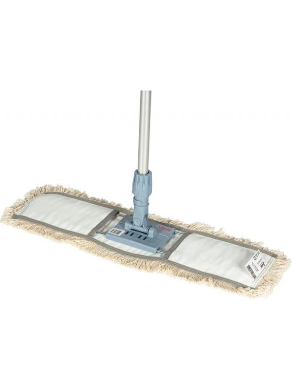 Швабра флаундер д/пола ДастМоп сталь 60х9см c насадкой Vileda 143555