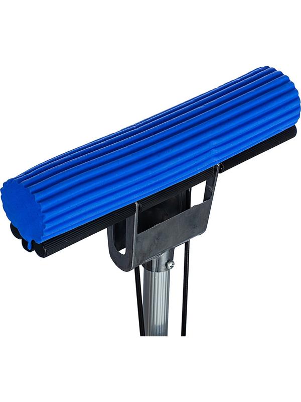 Швабра губчатая д/пола отжимная PVA МОП металл ручка