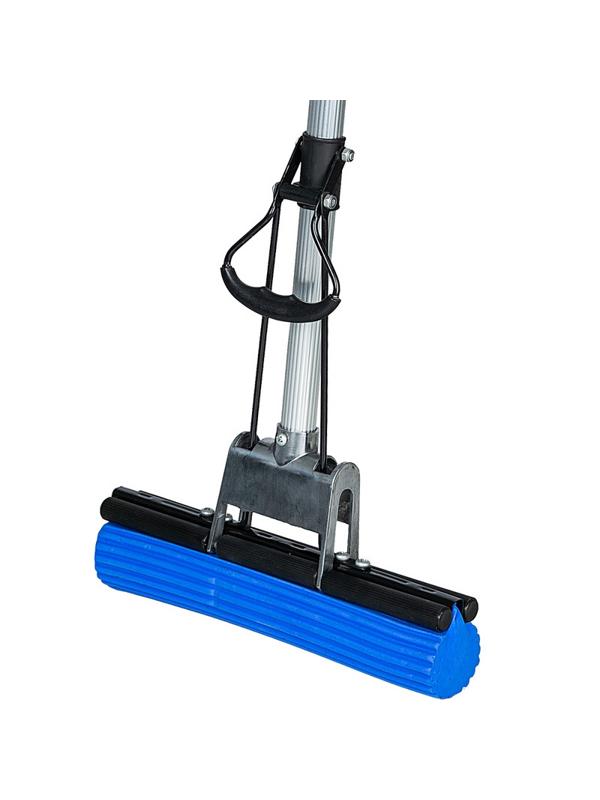 Швабра губчатая д/пола отжимная PVA МОП металл ручка