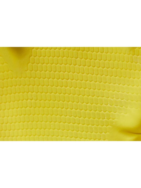 Перчатки резиновые PACLAN Professional латекс хлопк напылен желт 407858 р.L