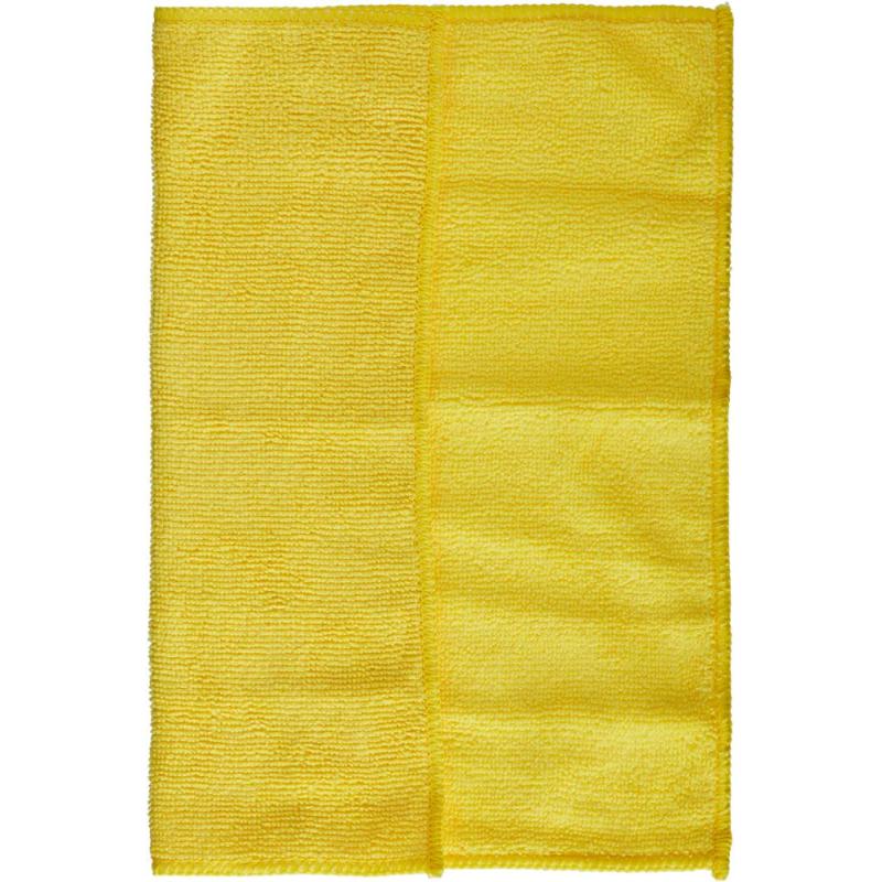 Салфетки хозяйственные микрофибра набор универсальные цветные 30х30см 4 шт