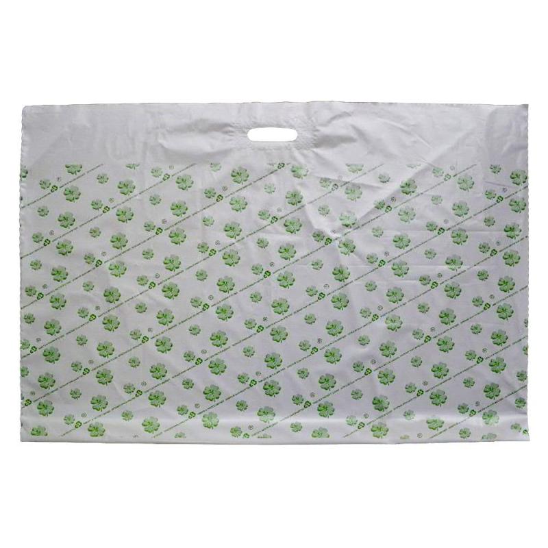 Пакет с вырубной ручкой 60x80 см, 70 мкм, с рисунком, 20 шт/уп.