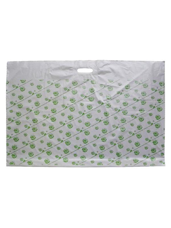 Пакет с вырубной ручкой 60x80 см, 70 мкм, с рисунком, 20 шт/уп.