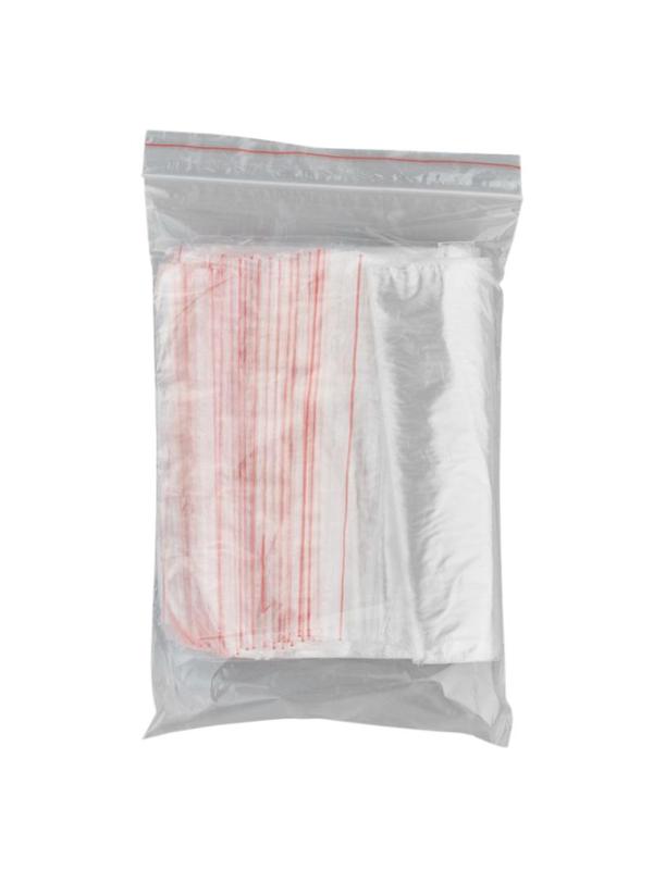 Пакет с замком (Zip Lock) 15 х 22 см, 35 мкм, 100 шт/уп