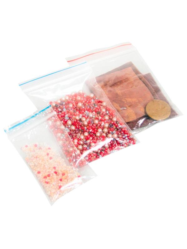 Пакет с замком (Zip Lock) 8 х 12 см, 32 мкм, 100 шт/уп