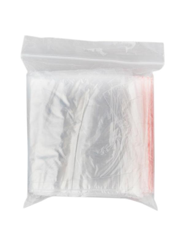 Пакет с замком (Zip Lock) 8 х 12 см, 32 мкм, 100 шт/уп