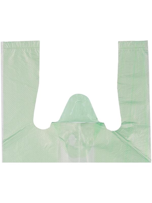 Пакет-майка ПНД 16+12х30 10мкм 100шт./уп.цветной/пол