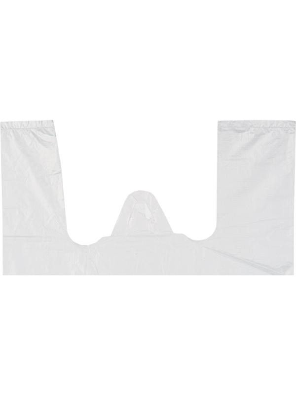 Пакет-майка ПНД 25+12х45 12мкм 100шт./уп. белая