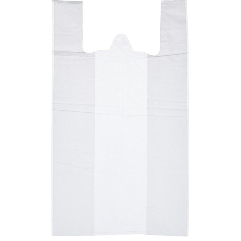 Пакет-майка ПНД 30+18х55 15мкм 100шт./уп. белый