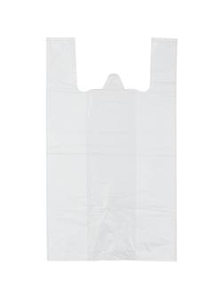 Пакет-майка ПНД 30+18х55 15мкм 100шт./уп. белый