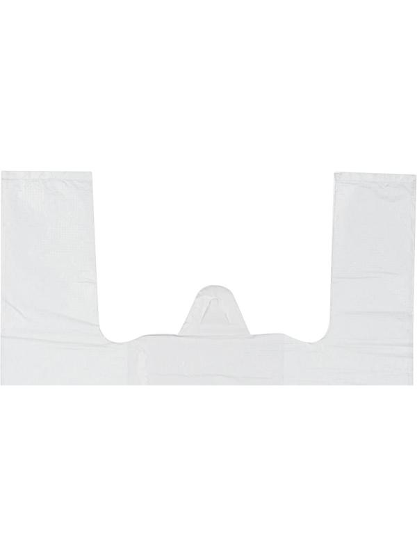 Пакет-майка ПНД 30+18х55 15мкм 100шт./уп. белый