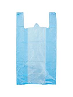 Пакет-майка ПНД 35+20х65 15мкм 100шт./уп. цветн.