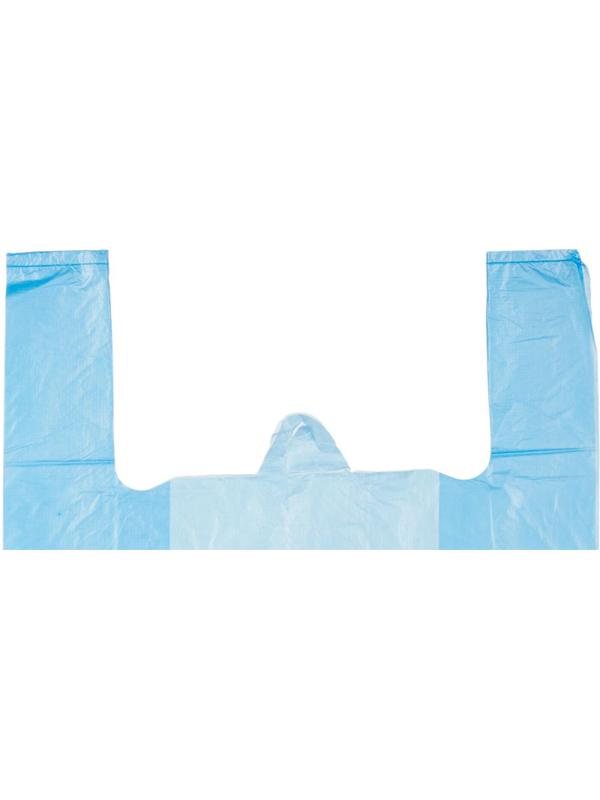 Пакет-майка ПНД 35+20х65 15мкм 100шт./уп. цветн.