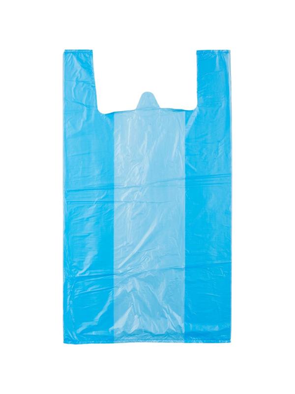 Пакет-майка ПНД 38+20х68 15мкм 100шт./уп. цветн