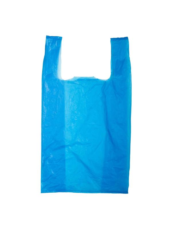 Пакет-майка ПНД 38+20х68 25мкм цветной 100шт./уп.