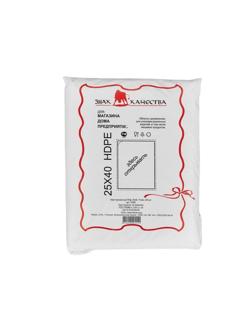 Пакет фасовочный  ПНД 25х40 15мкм 250шт./уп.