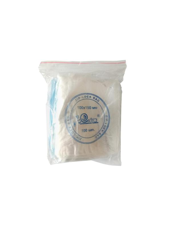 Пакет с замком (Zip Lock) 10x15 см., 32мкм, 100 шт/