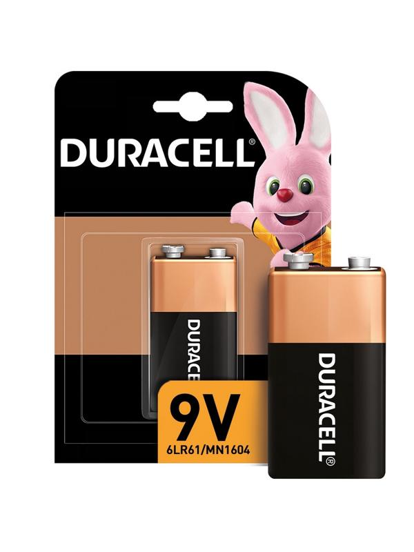 Батарейка DURACELL 6LR61-1BL/6LF22-1BL/Крона 9V бл/1шт