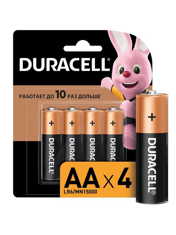 Батарейка DURACELL BASIC АА/LR6-4BL